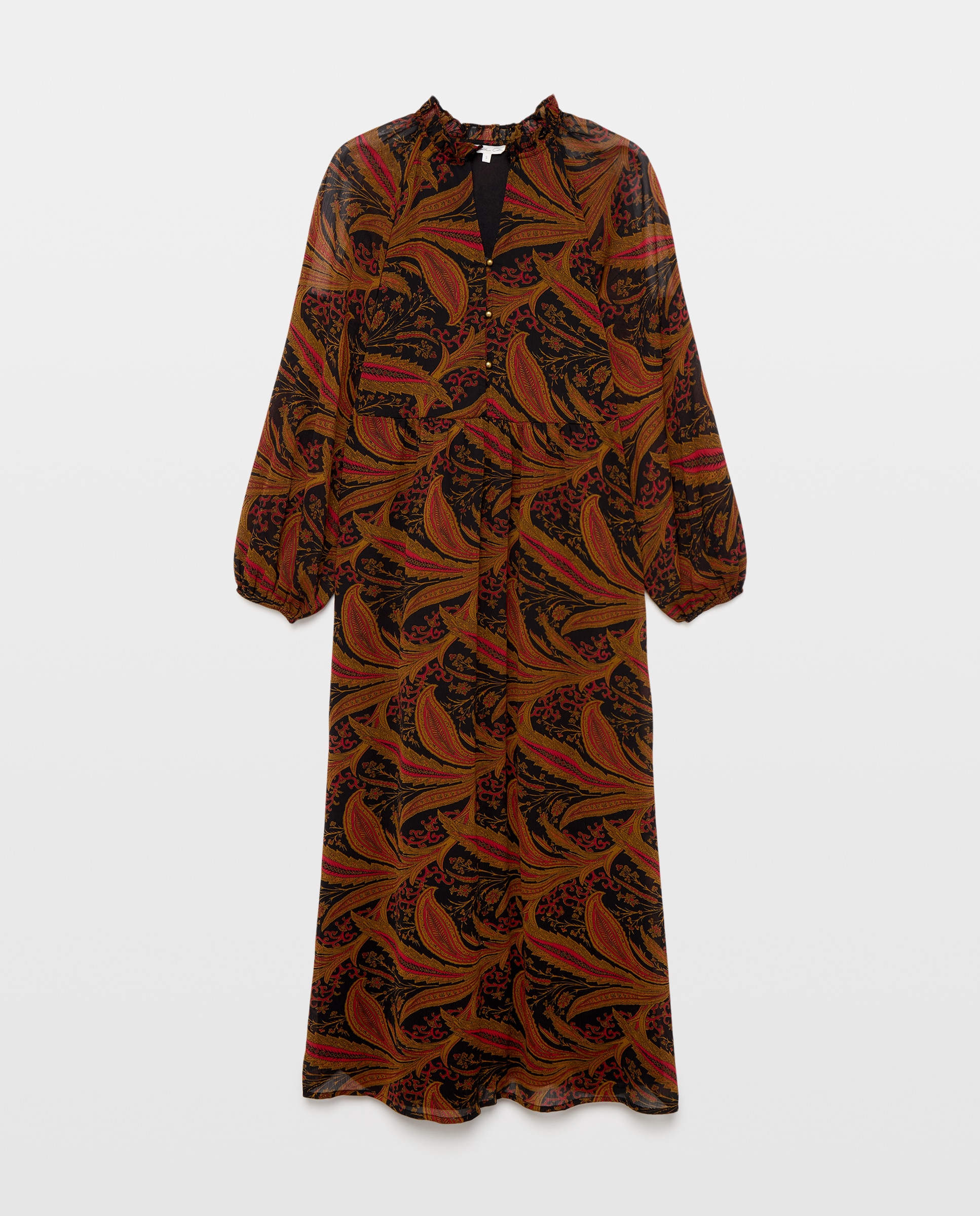 Imagem 0 de Vestido Georgette Comprido