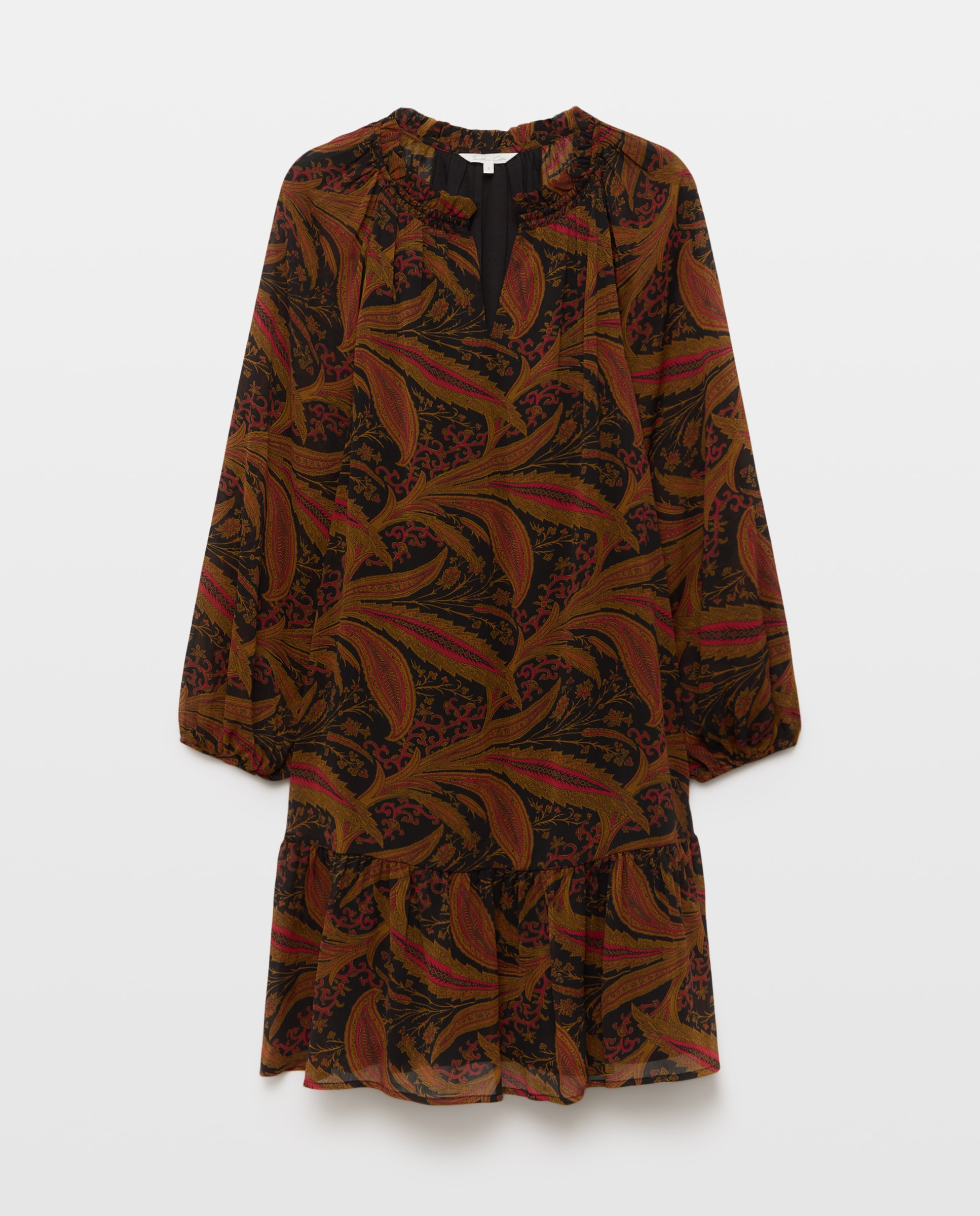 Imagem 0 de Vestido Georgette Curto