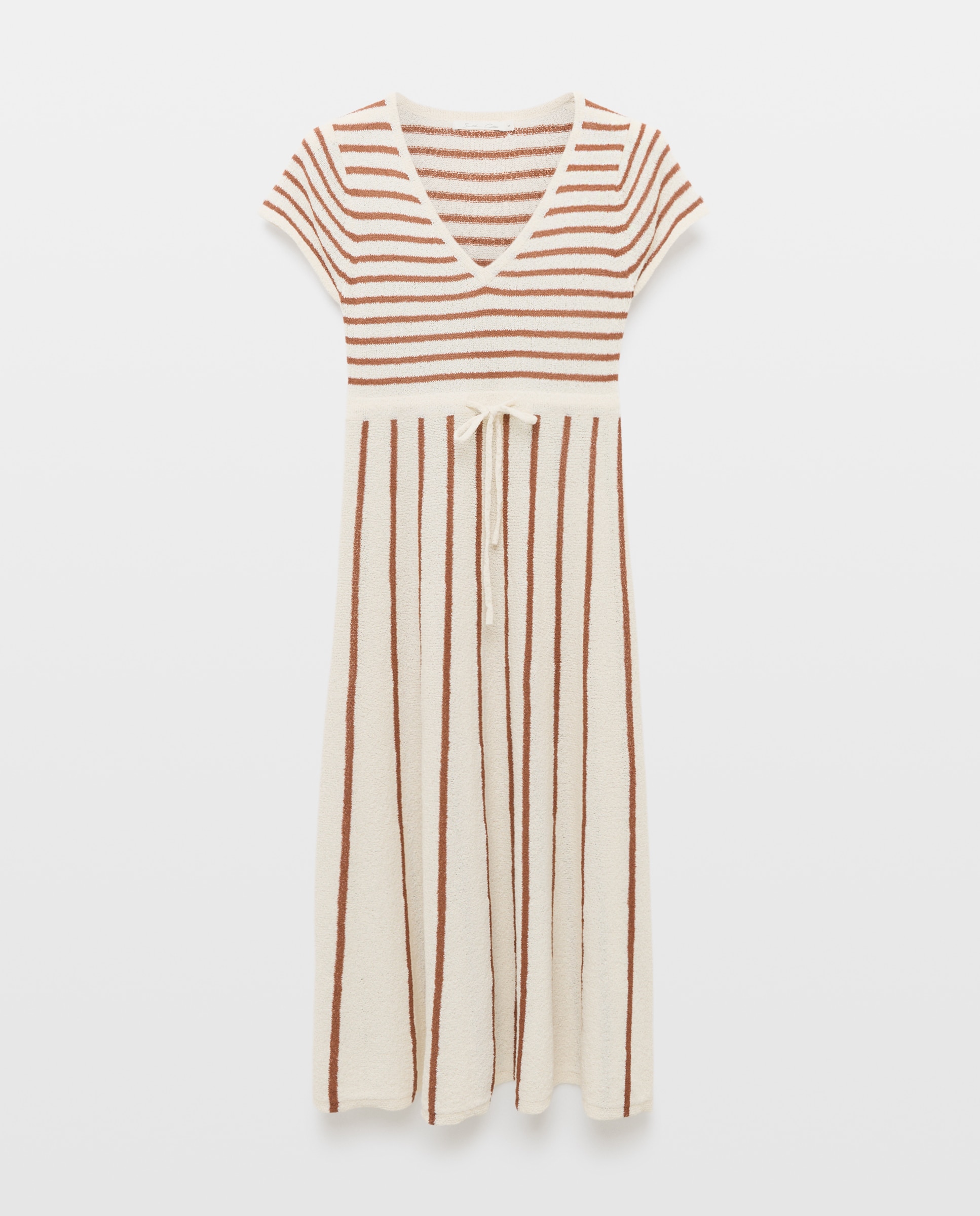 Southern Cotton - Vestido tricot rayas.