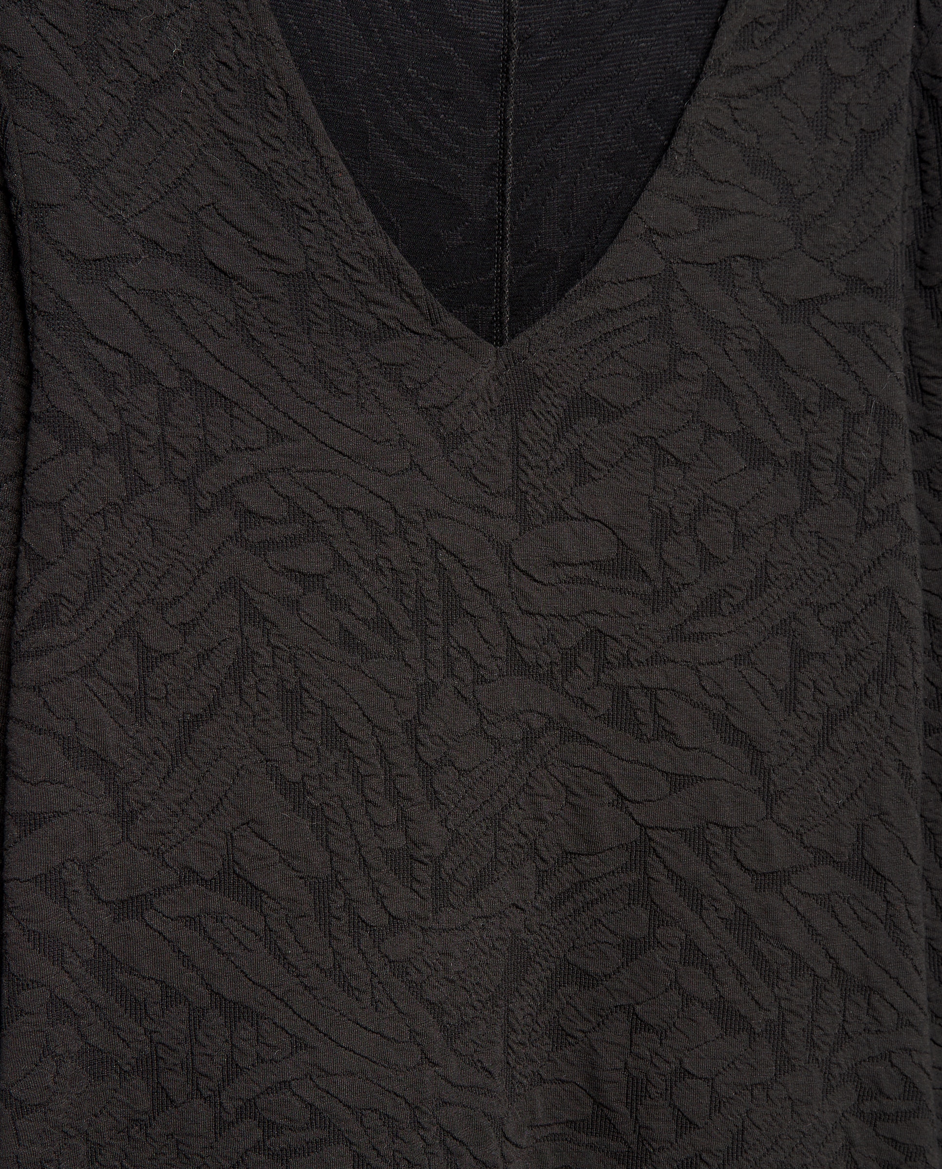 Vestido de punto texturado - Southern Cotton - 820 Gris medio 820 Gris medio-5