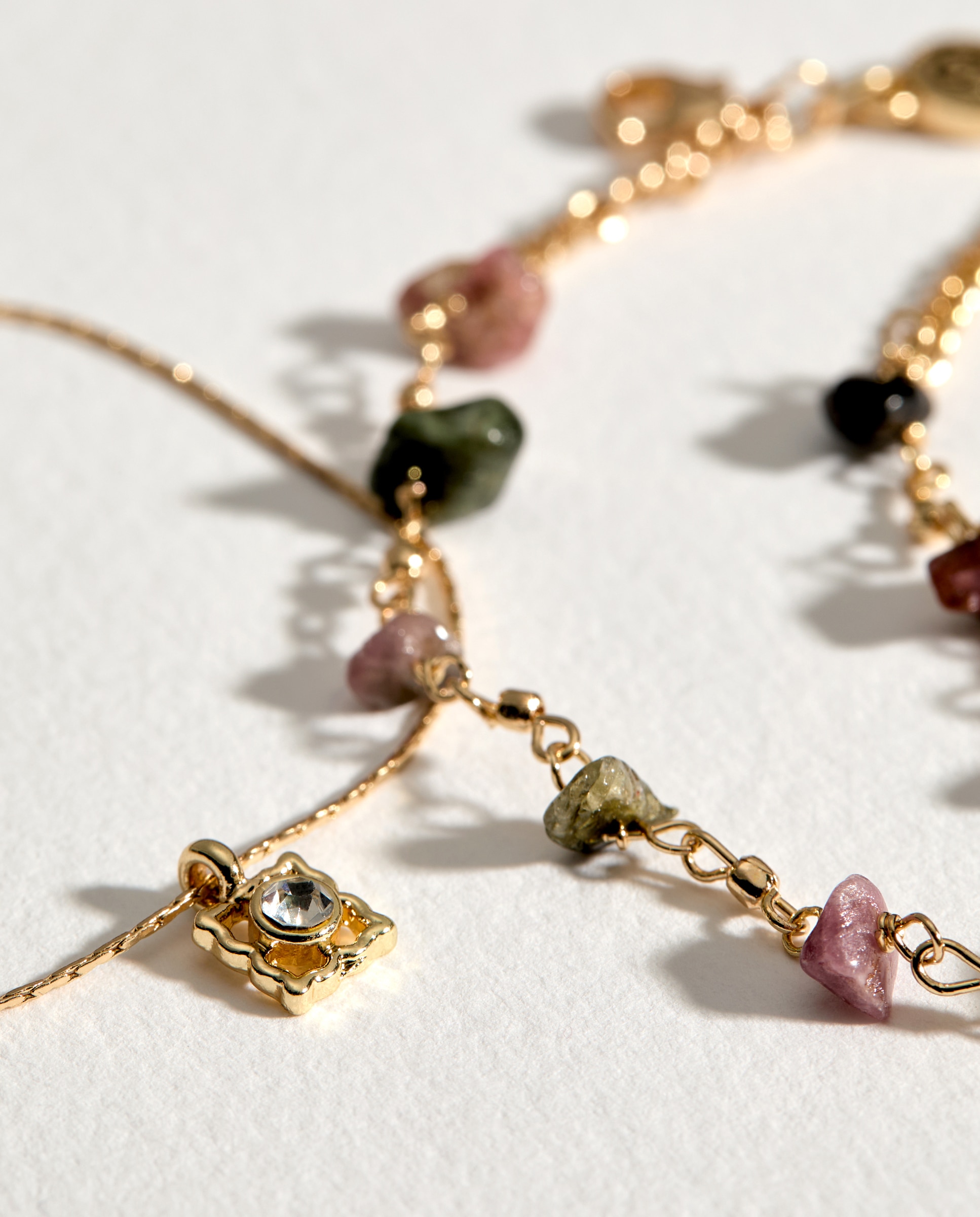 Colar de Pedras 390 Ouro-2