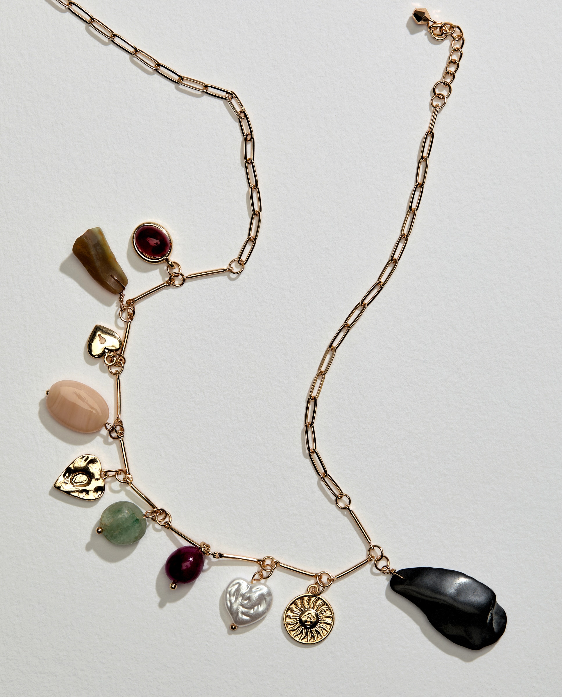 Colar de Pedras 390 Ouro-1