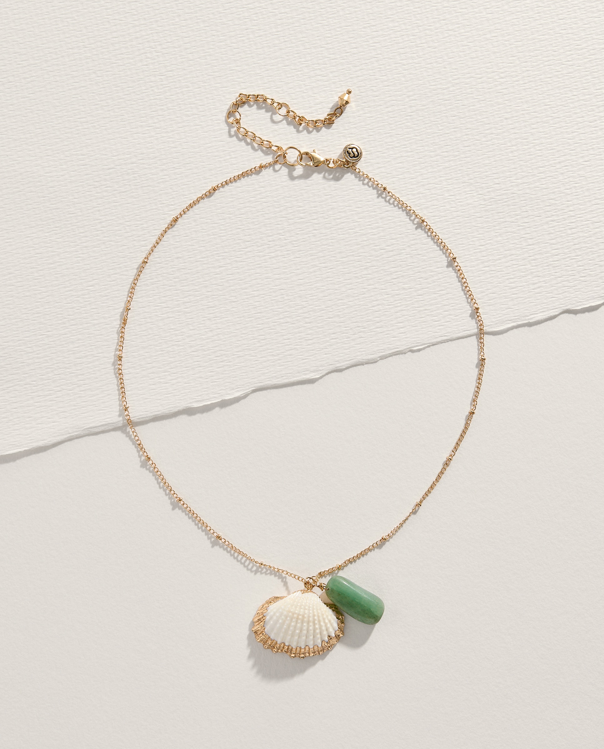 Colar Comprido com Concha 390 Ouro-2
