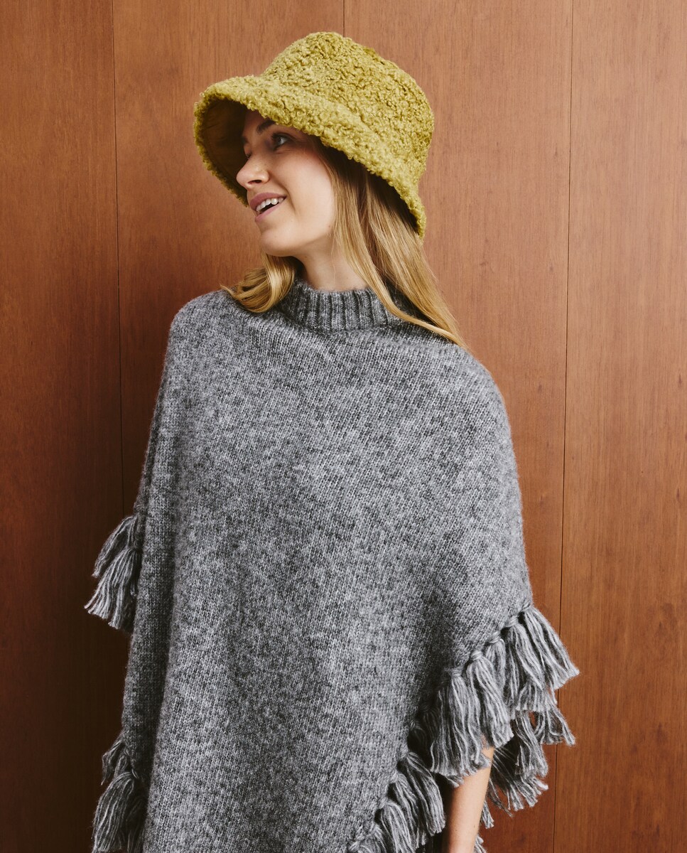 Gorro Liso de Poliéster Verde-3