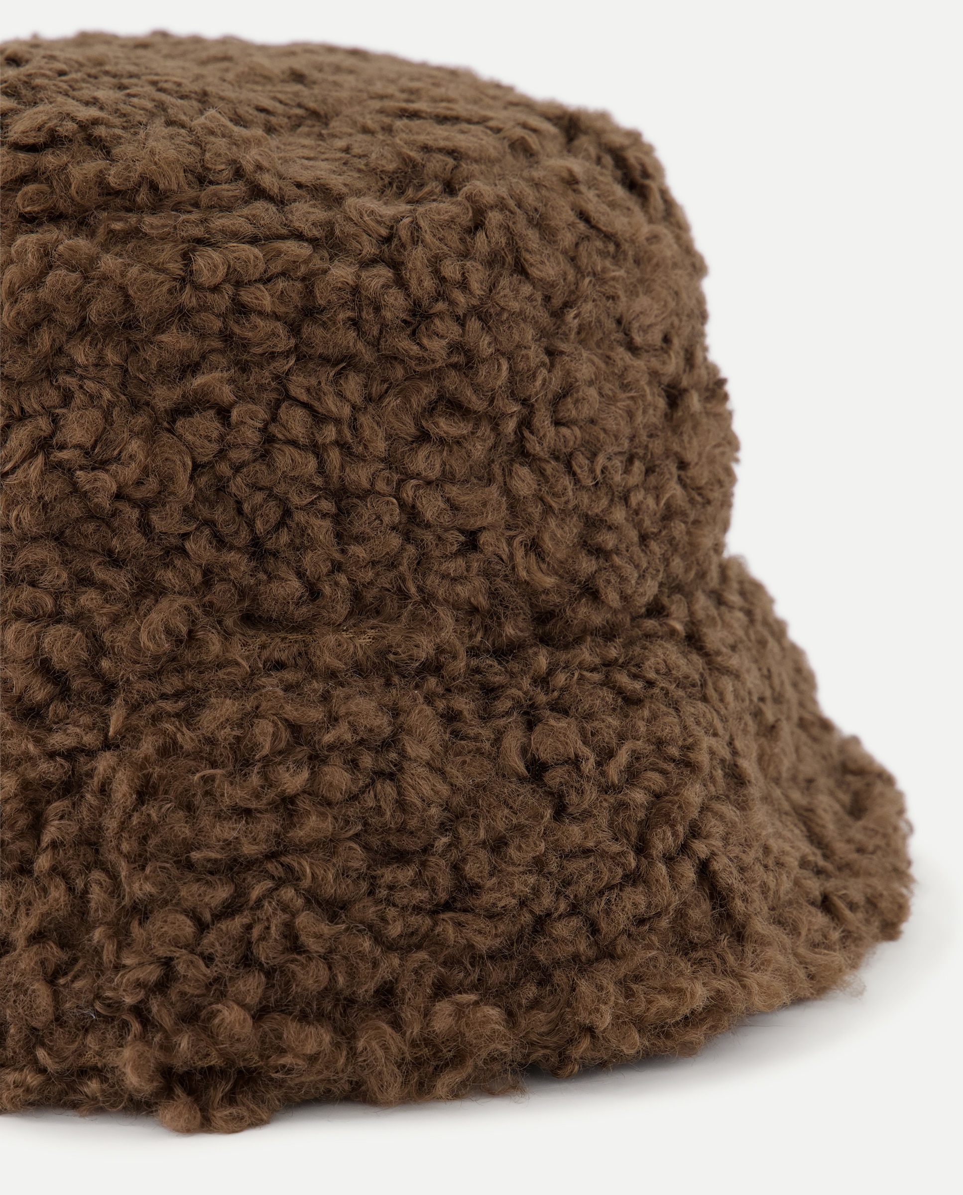 Gorro de mujer de borrego - Southern Cotton - Visón oscuro Visón oscuro-2
