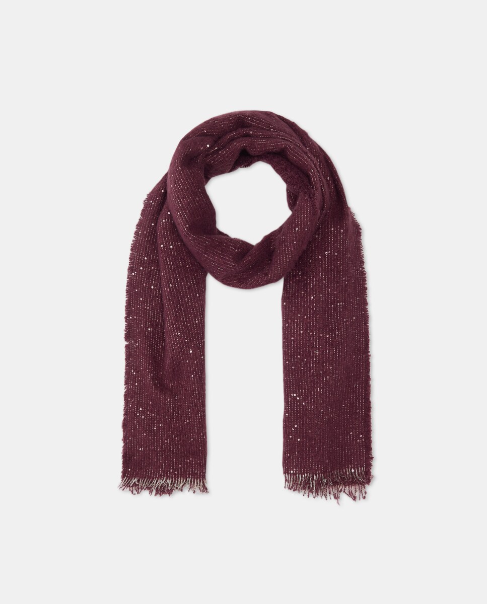 Cachecol Liso 610 Carmim-2