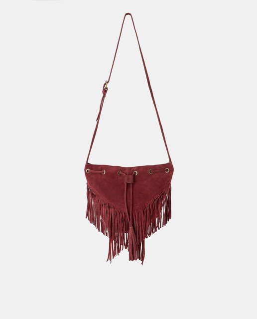 Imagen 0 de Bolso de piel liso de mujer