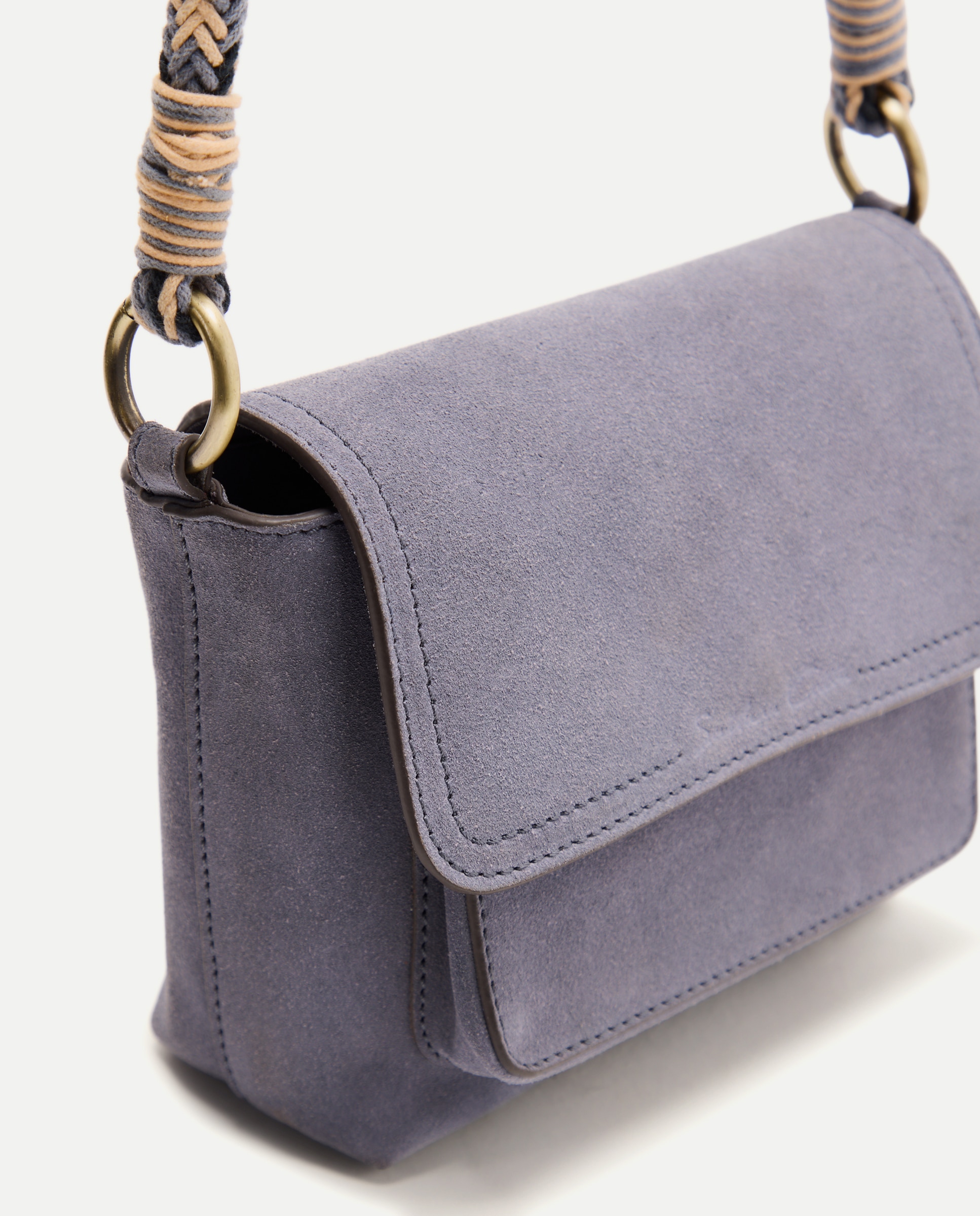 Mala com Alça e Cordão 400 Azul-4