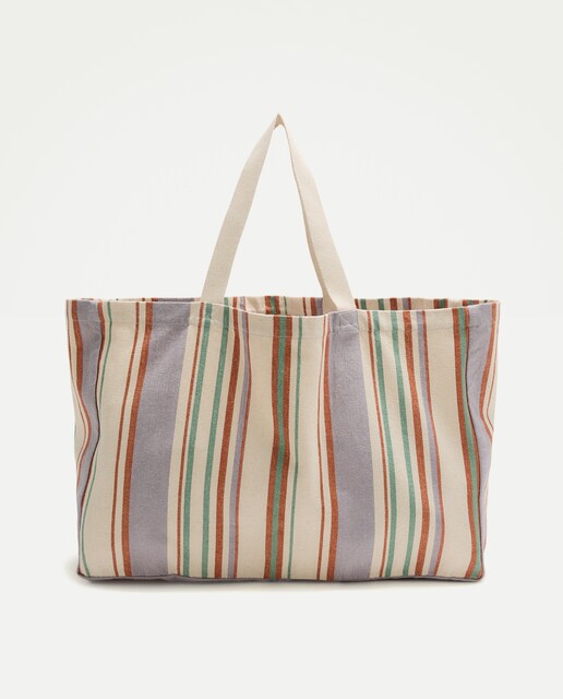 Bolso raya loneta