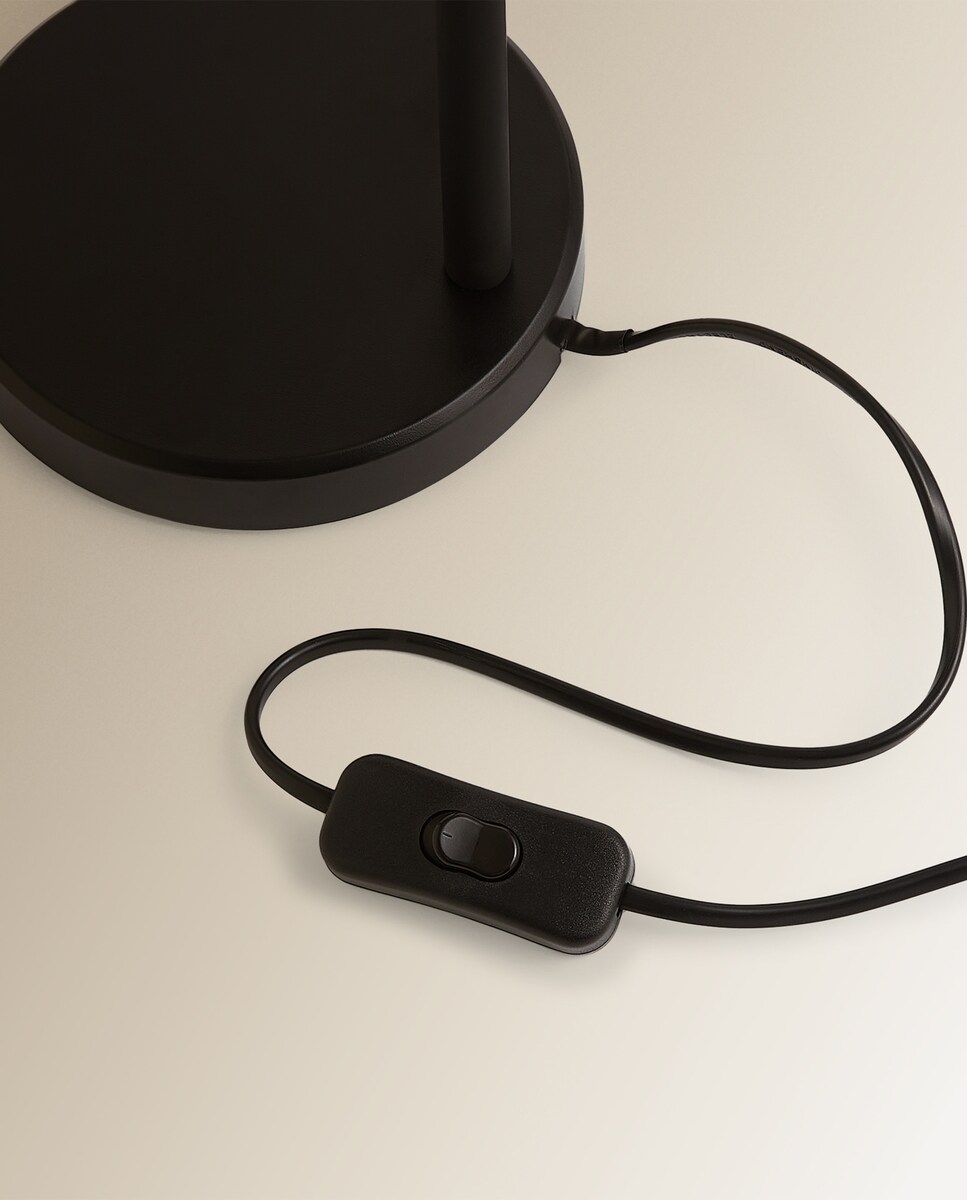 Candeeiro com LED integrado Pixel Preto-4