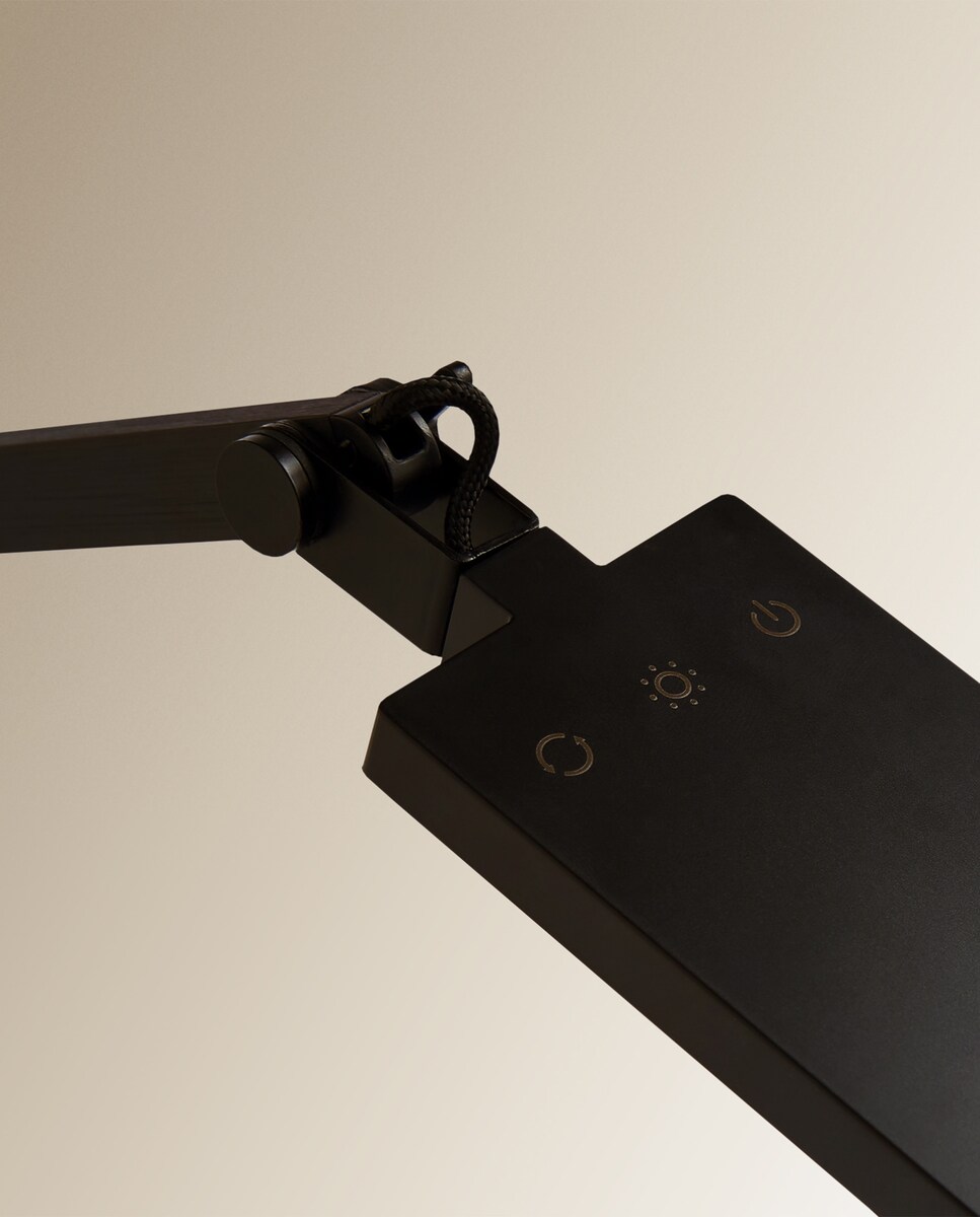 Candeeiro LED Teo Preto-5