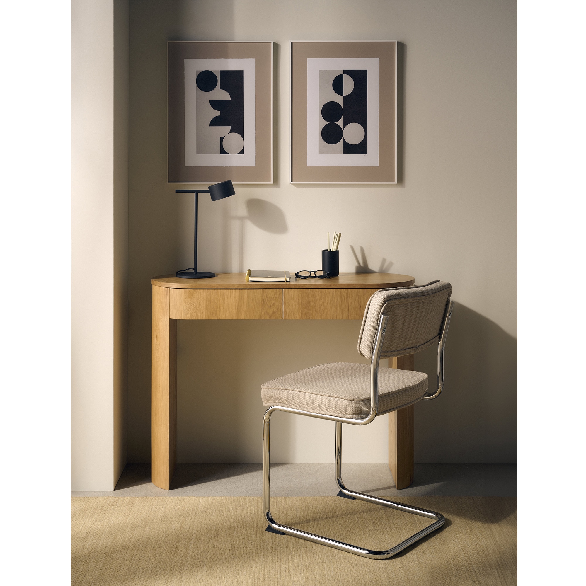 Candeeiro LED Meier Preto-8