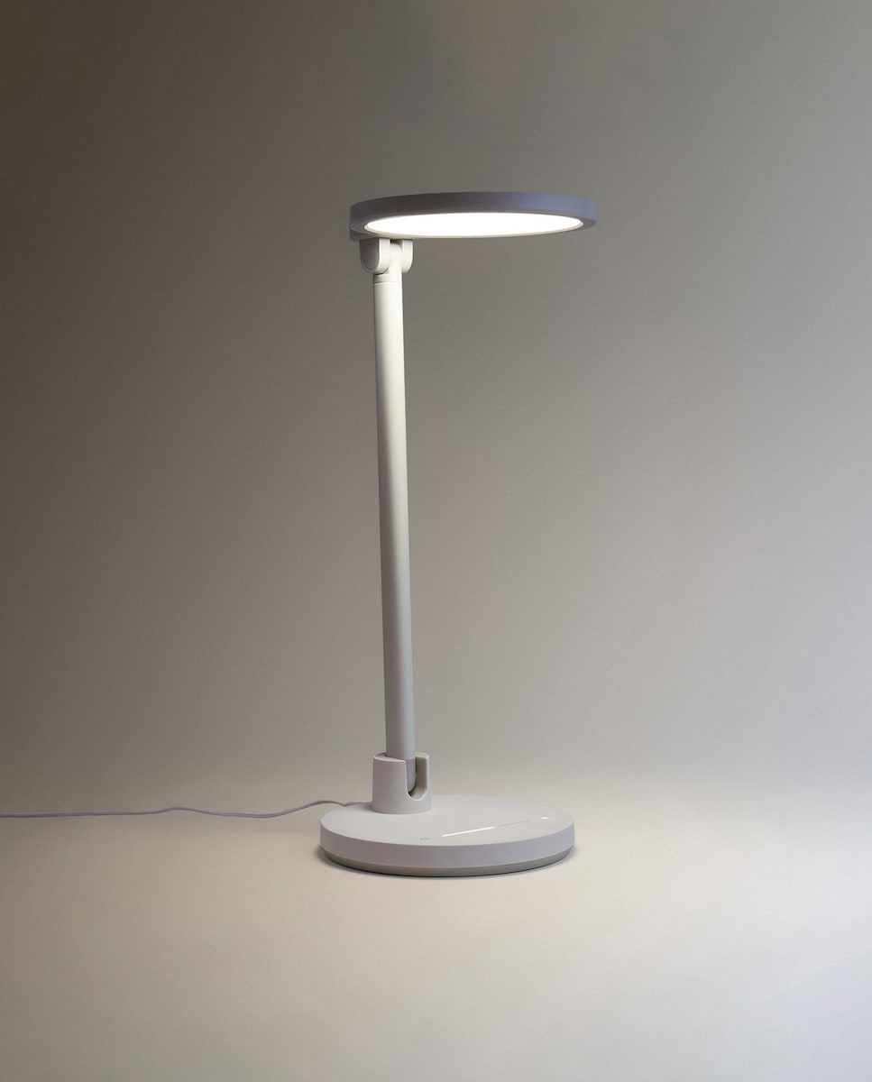 Candeeiro com LED Integrado Lumi Branco-2