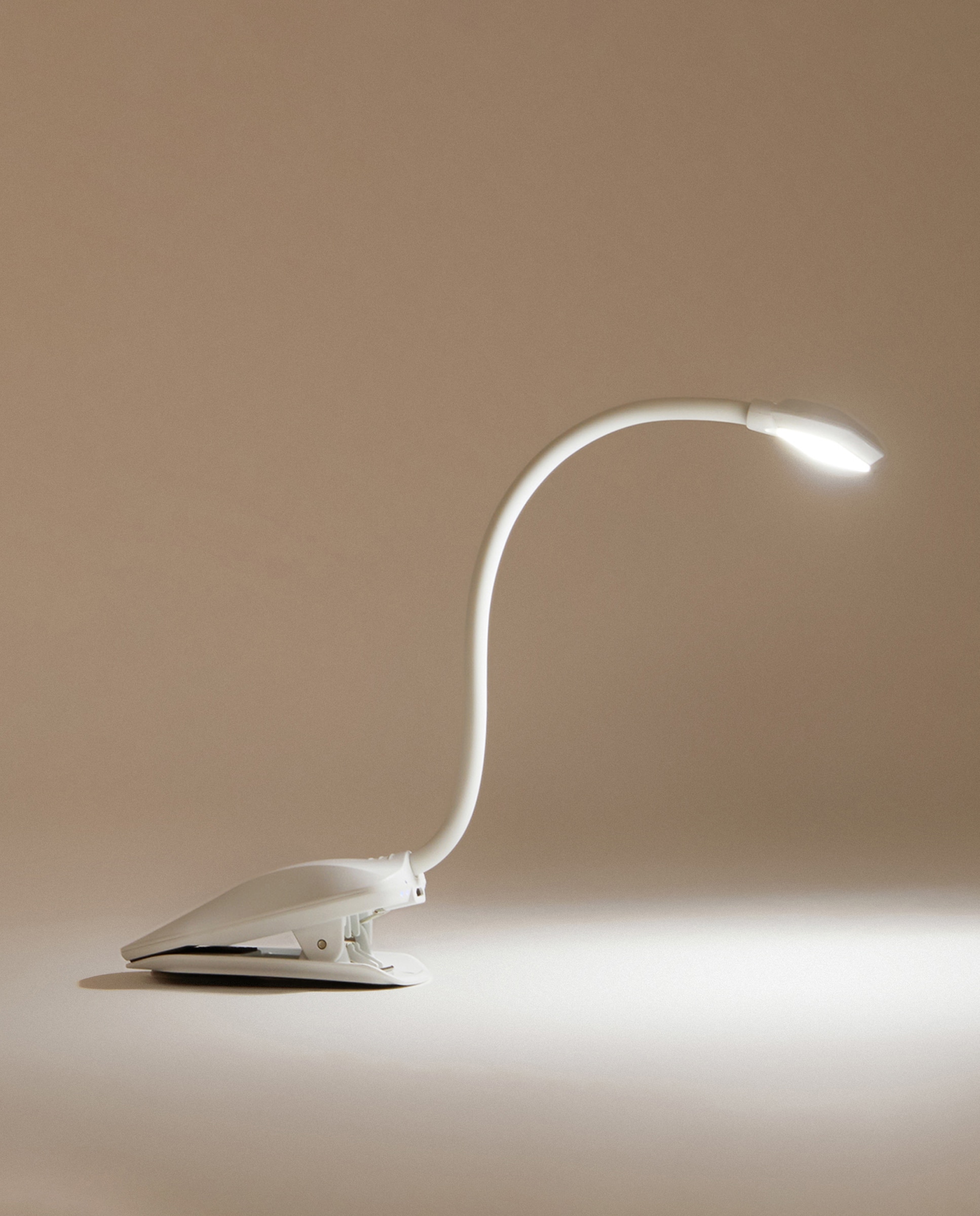 Minicandeeiro com LED Integrado e Base de Mola Lecto Branco-3