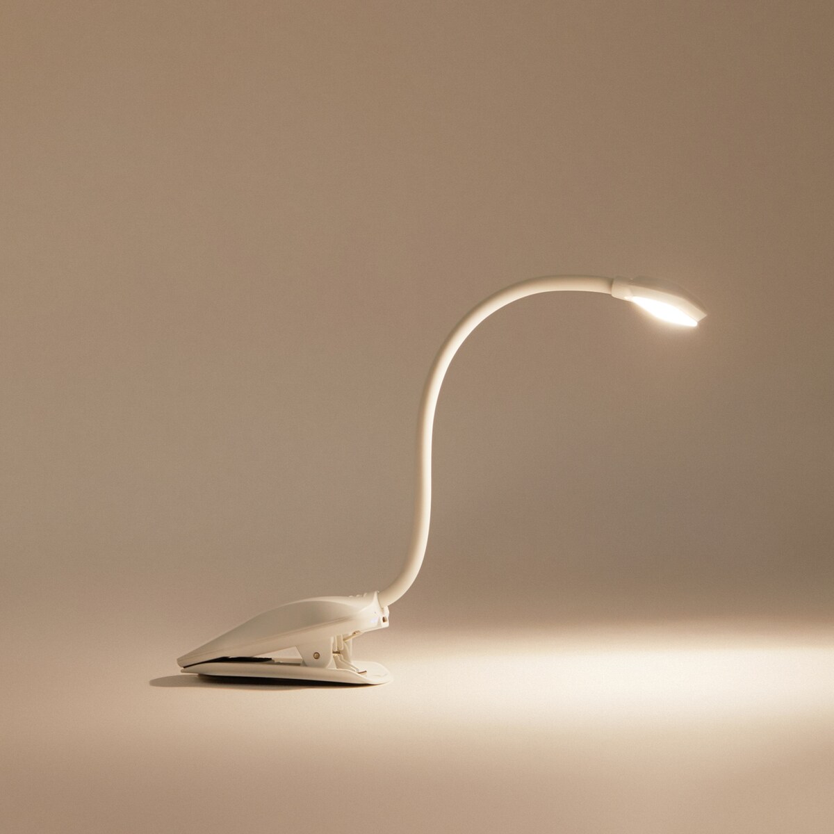 Minicandeeiro com LED Integrado e Base de Mola Lecto Branco-2