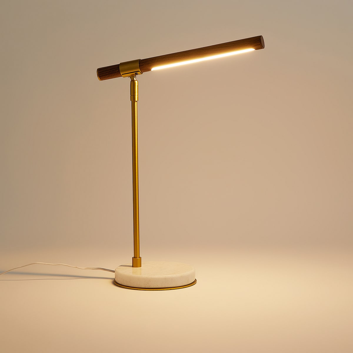 Candeeiro com LED Integrado Gemini Natural-2