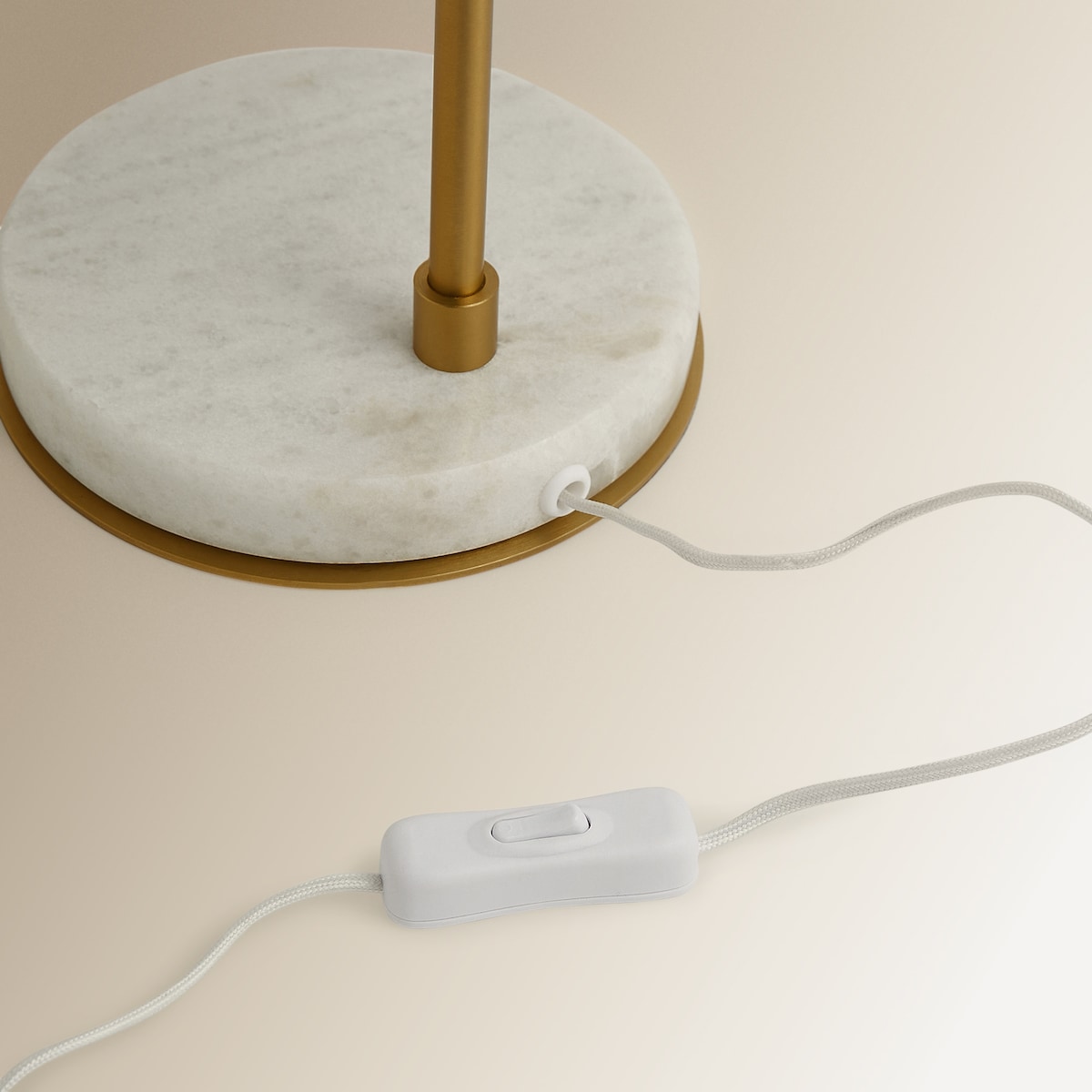 Candeeiro com LED Integrado Gemini Natural-3