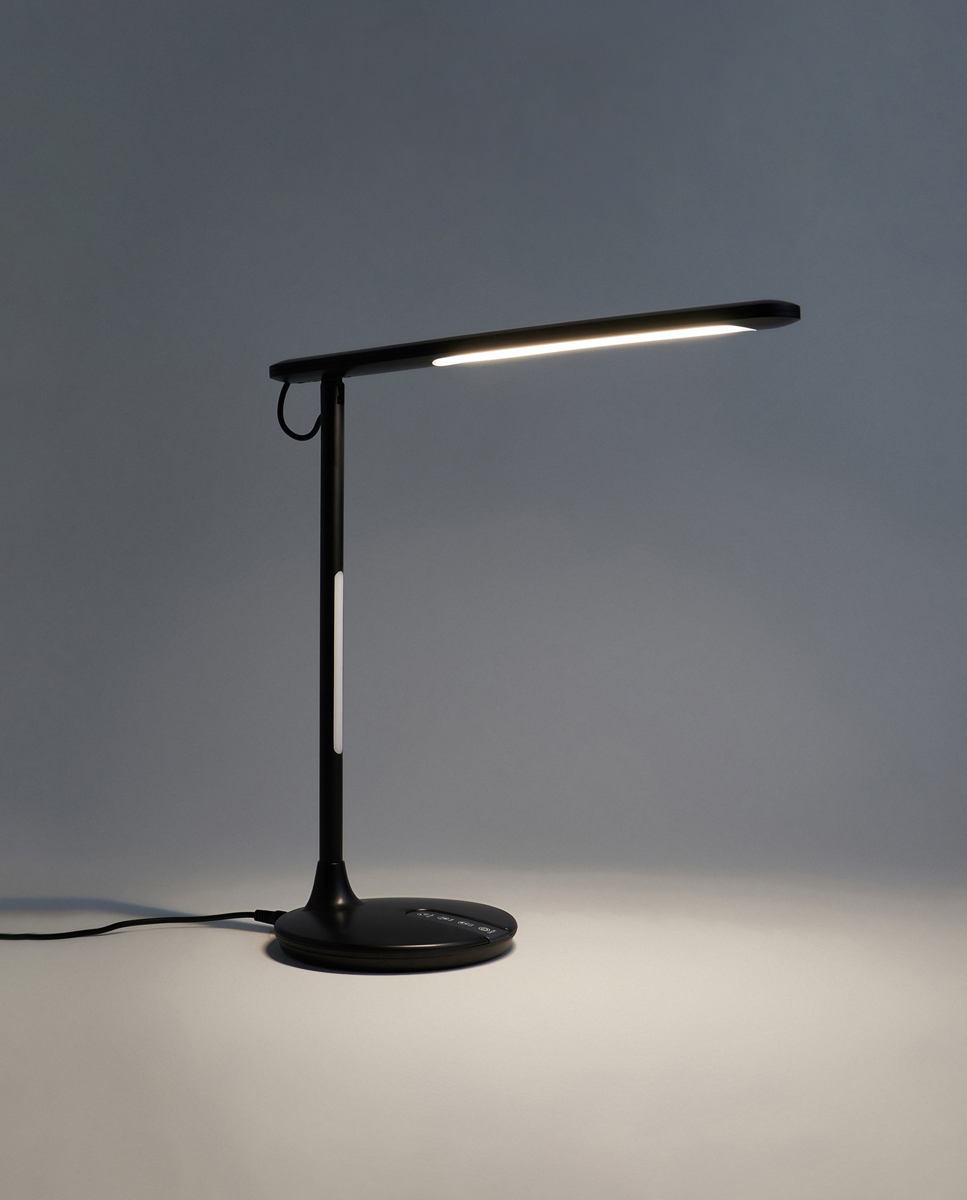 Candeeiro com LED Integrado Samper Preto-2