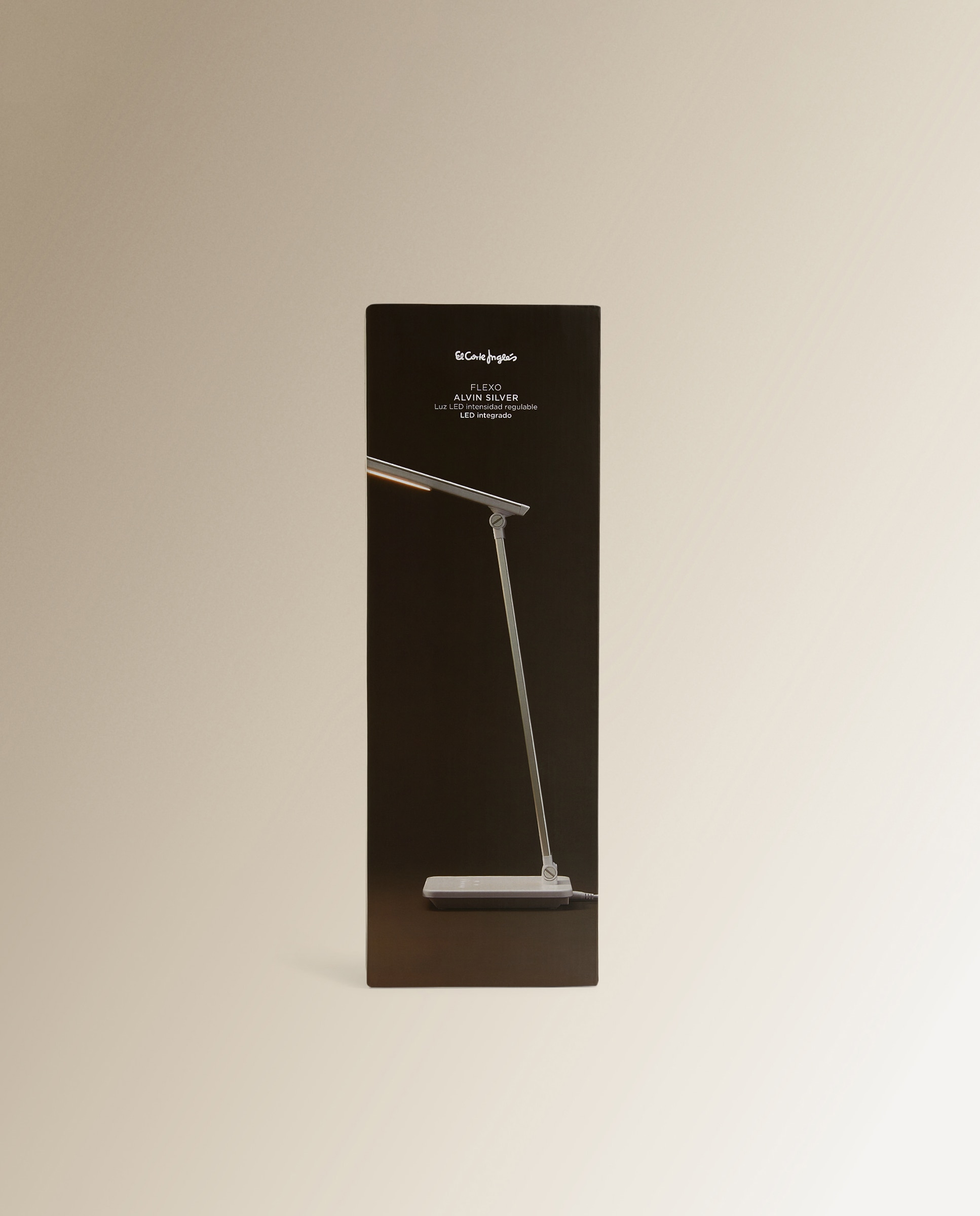 Candeeiro com LED Integrado New Alvin Prata-7