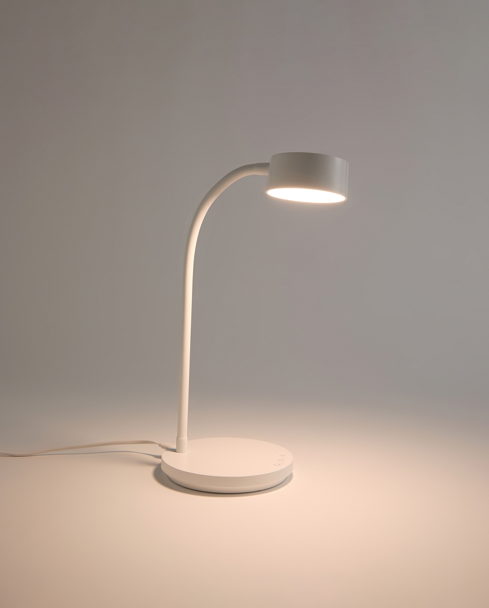 Candeeiro com LED Integrado Lucas Branco-3