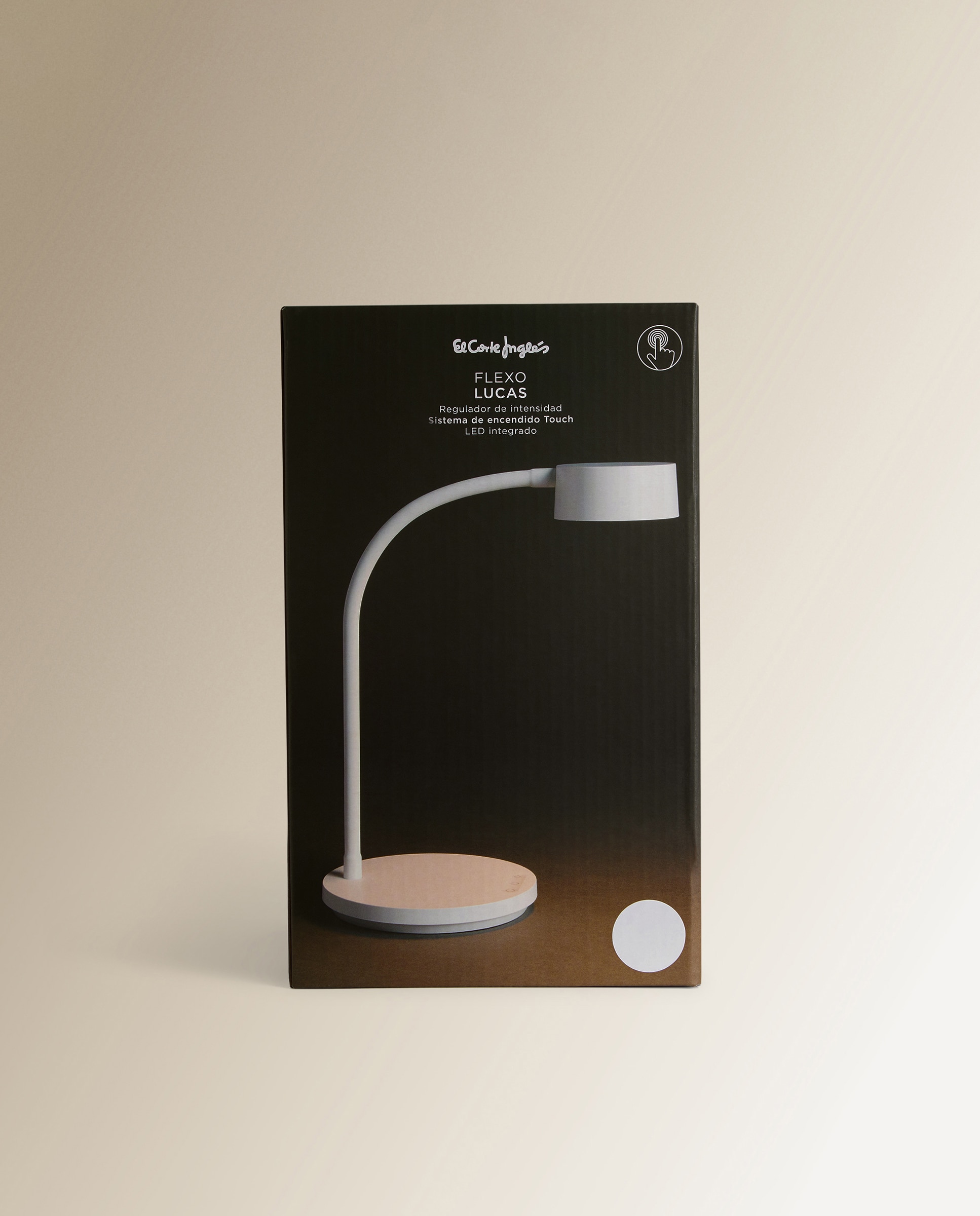 Candeeiro com LED Integrado Lucas Branco-7