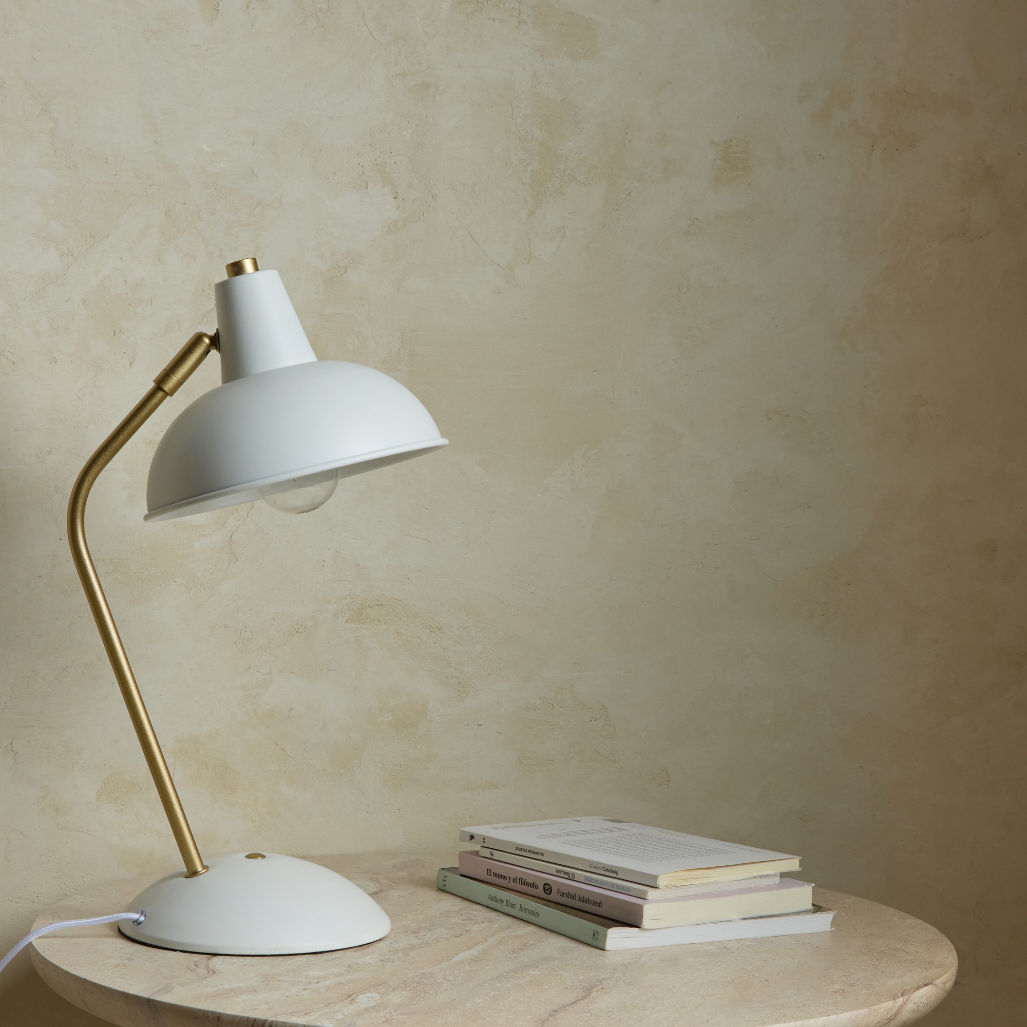 Candeeiro de Mesa Marcel Branco-1