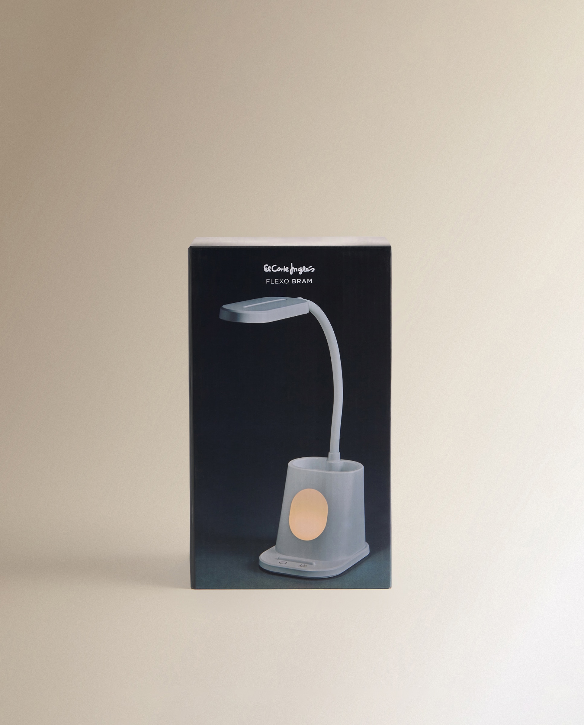 Candeeiro de Mesa com LED Integrado Bram Branco-6