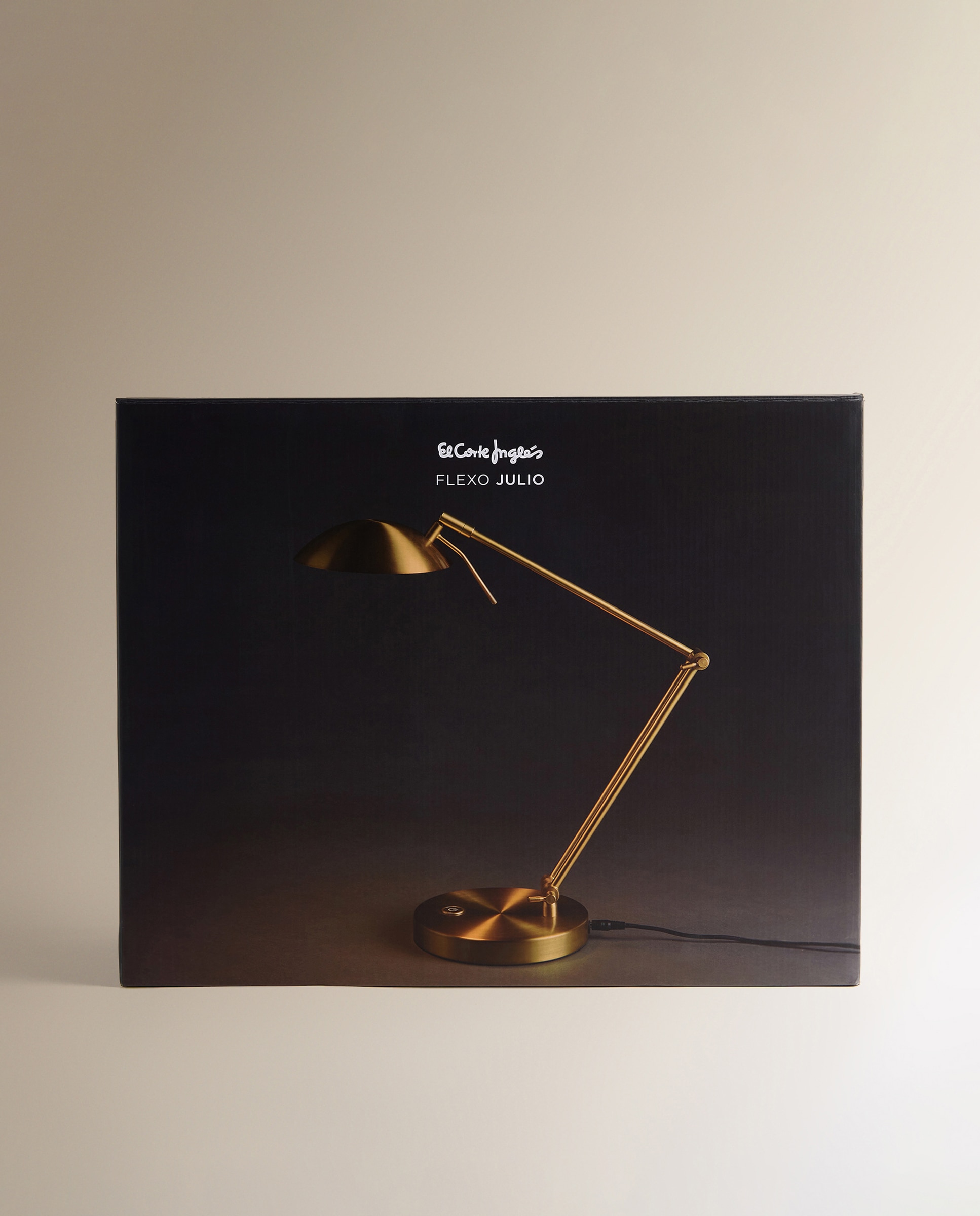 Candeeiro de Mesa com LED Integrado Julio Ouro-6