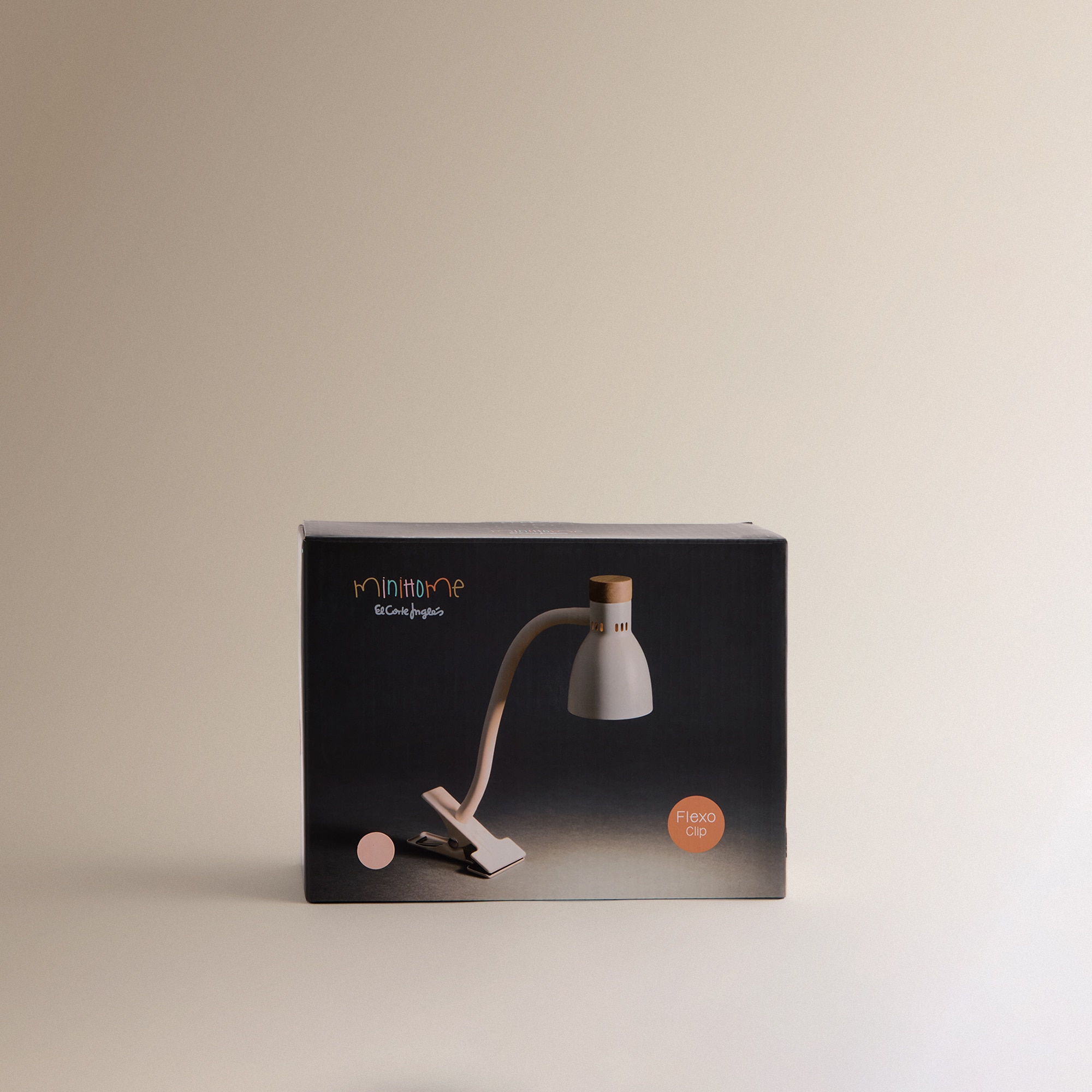 Flexo con LED integrado y base de pinza Clip Mini Home - El Corte Inglés - Rosa Rosa-6