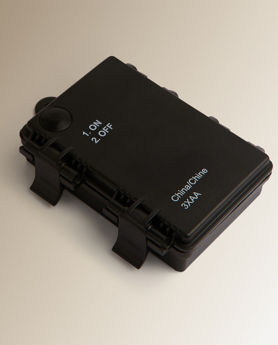 Grinalda com 120 Luzes LED para Exterior Cooper Transparente-4