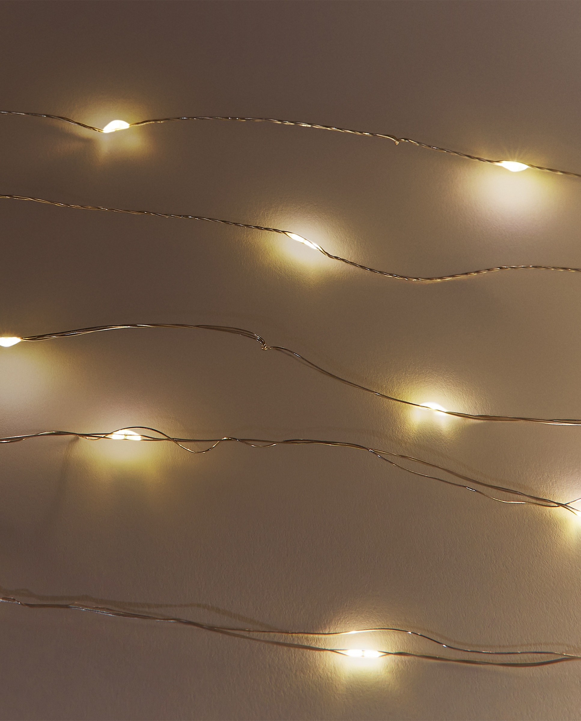 Grinalda Solar 200 com Luzes LED para Exterior Cooper Transparente-3