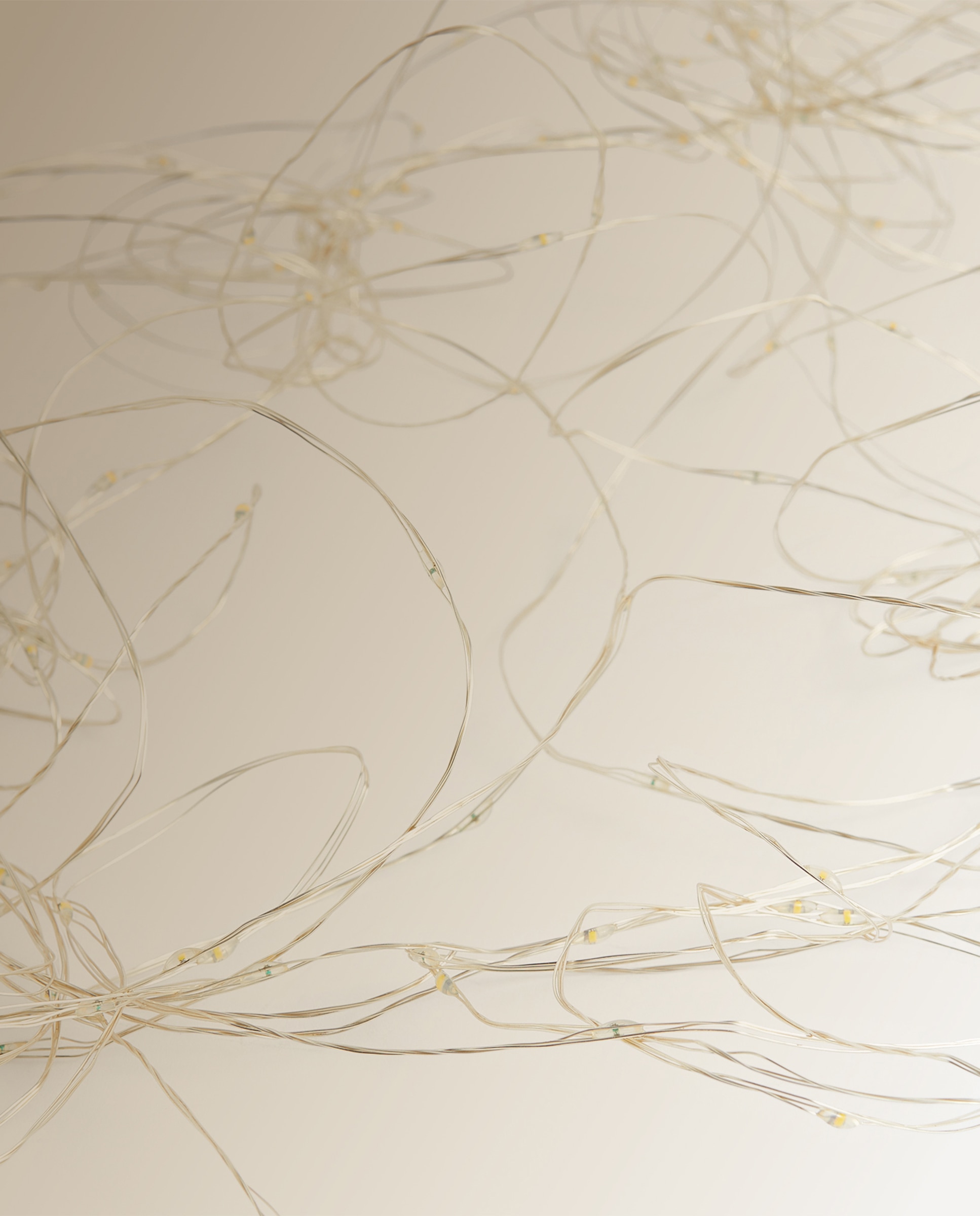 Grinalda Solar 200 com Luzes LED para Exterior Cooper Transparente-4