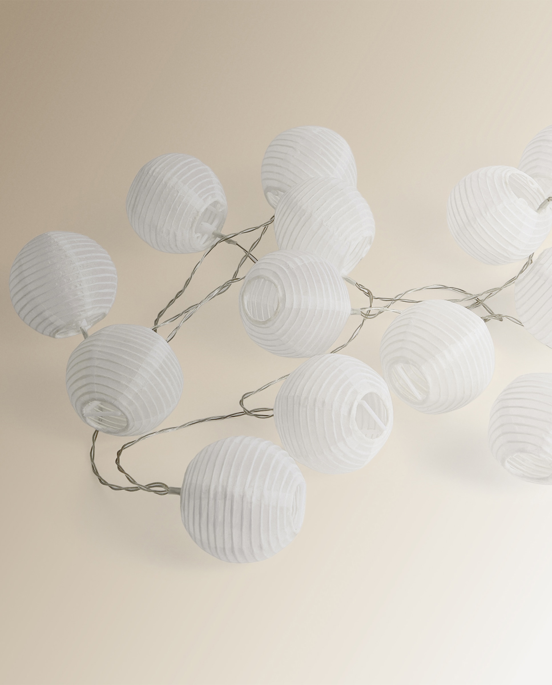 Imagem 0 de Grinalda Solar de Bolas com 20 Luzes LED para Exterior Elia