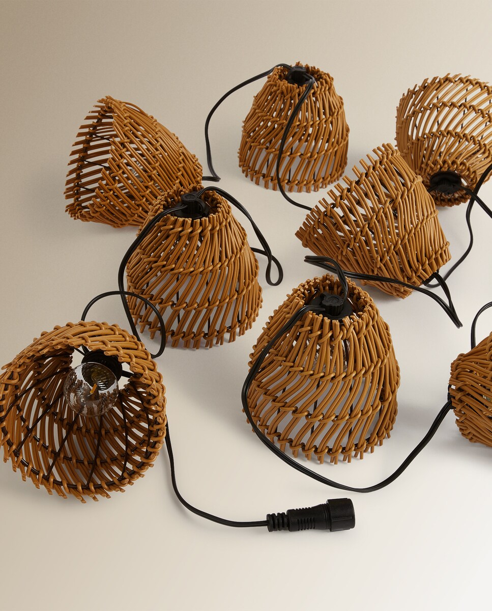 Grinalda de 10 Luzes LED Tairona Natural-3