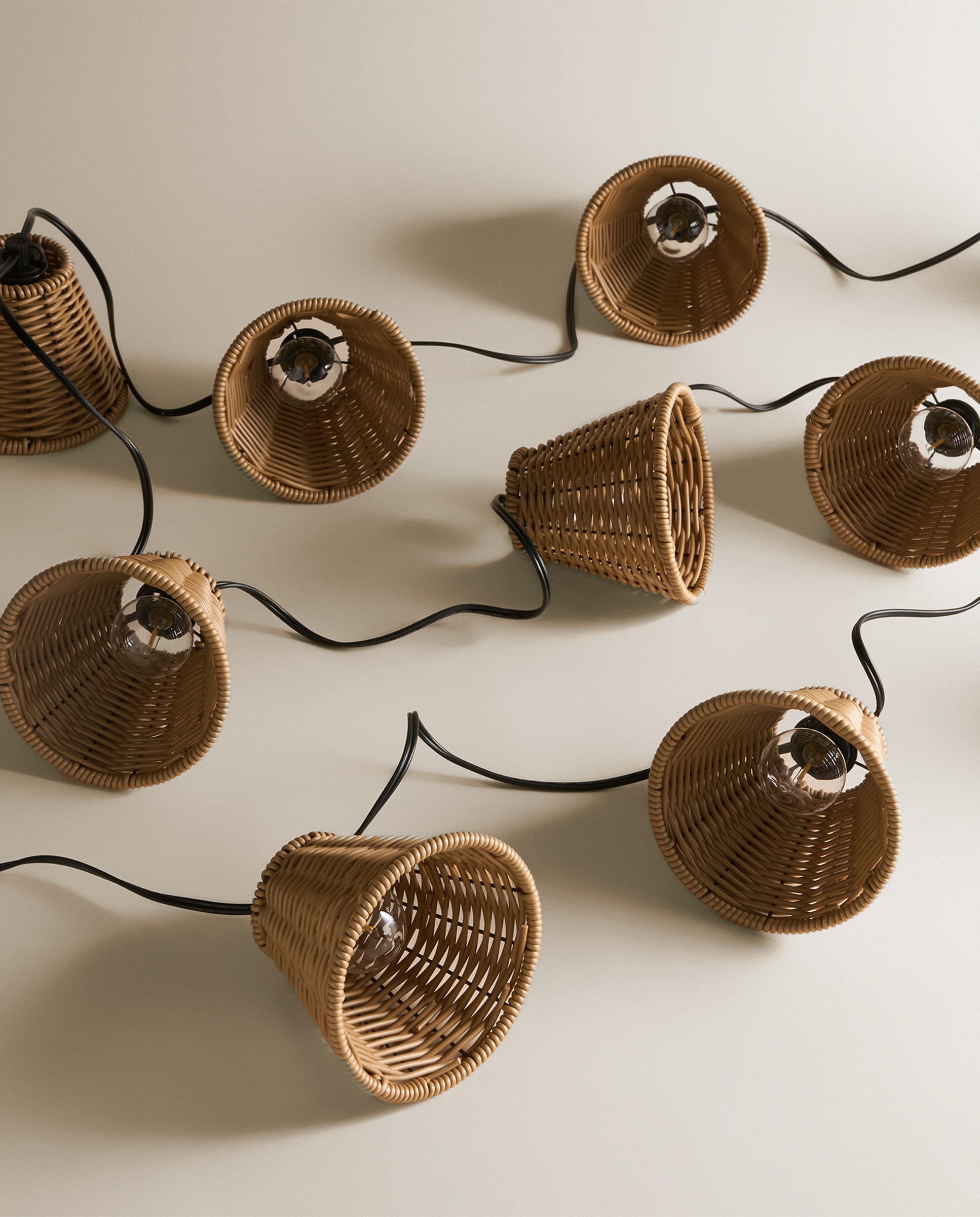 Grinalda com 10 Luzes LED Timor Natural-2