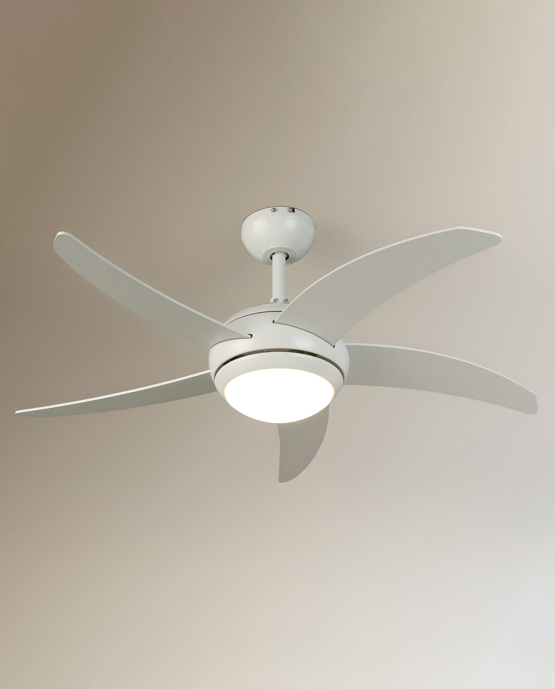 Ventoinha de Teto com Luz LED e Motor DC Habana - Branco Branco-2