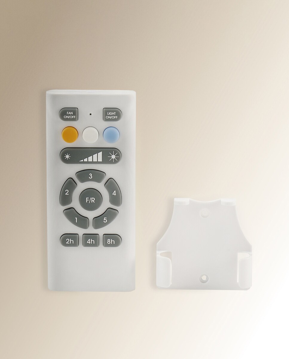 Ventilador de techo blanco con luz LED y Motor DC Habana El Corte Inglés Blanco-2