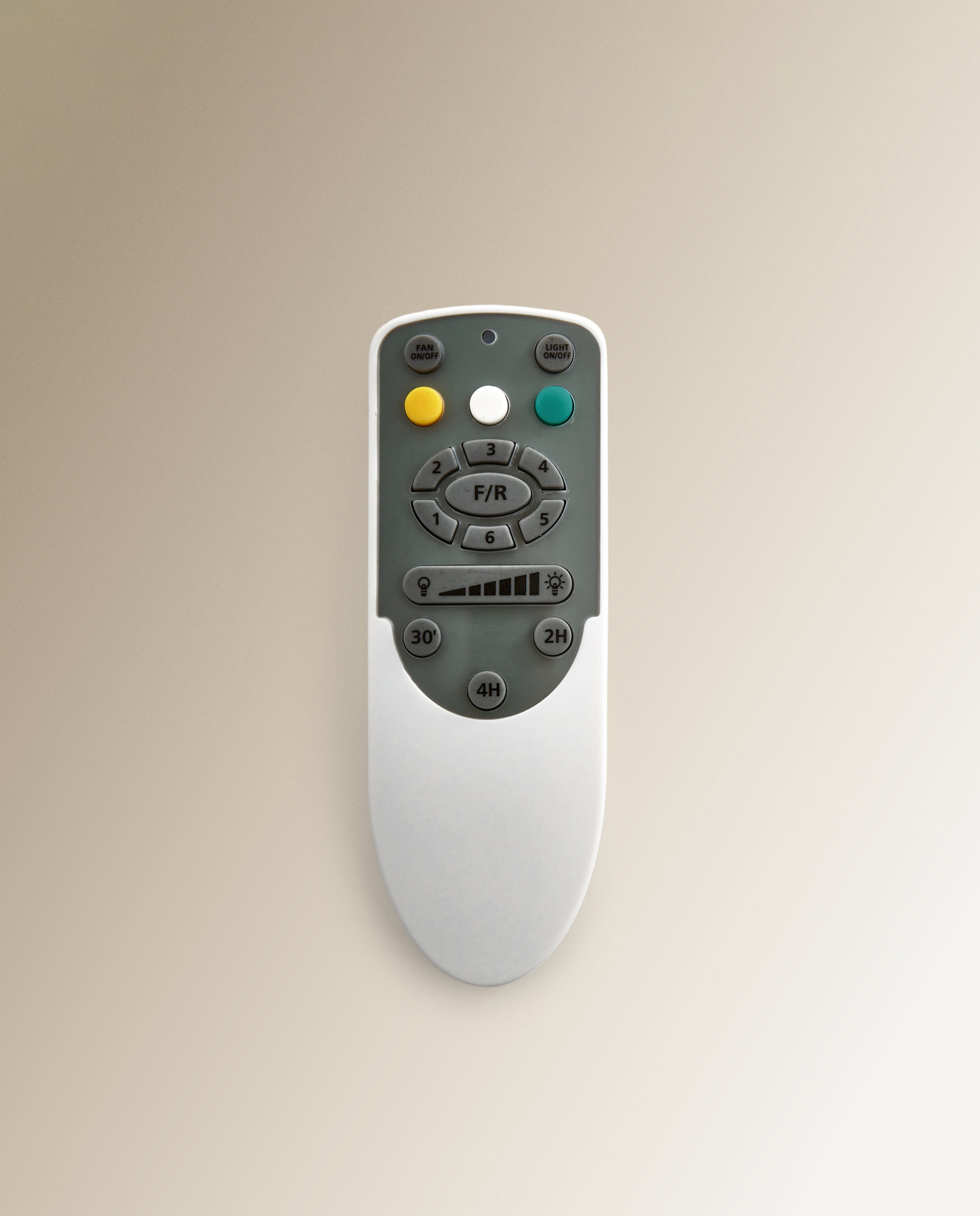 Ventoinha de Teto com Luz LED e Motor DC Son Bou - Branco/Madeira Branco-5