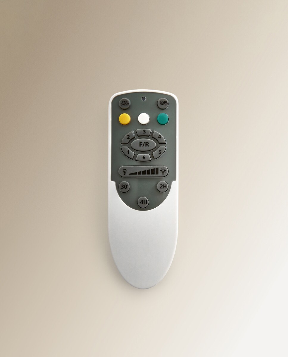 Ventilador de techo con luz LED y Motor DC Son Bou negro y madera El Corte Inglés Negro-4