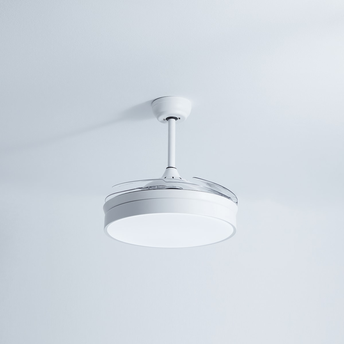 Ventilador de techo con luz LED y Motor DC Soller blanco El Corte Inglés Blanco-5