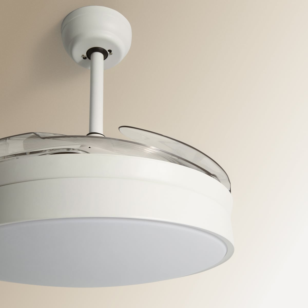 Ventilador de techo con luz LED y Motor DC Soller blanco El Corte Inglés Blanco-6