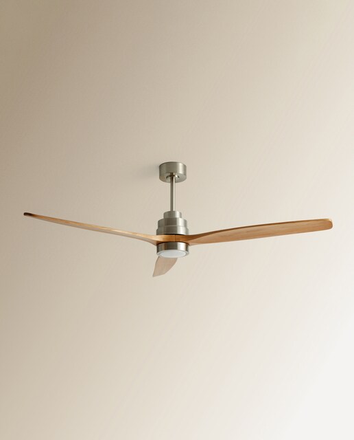 Ventilador de techo con luz LED y Motor DC Manacor XL El Corte Inglés