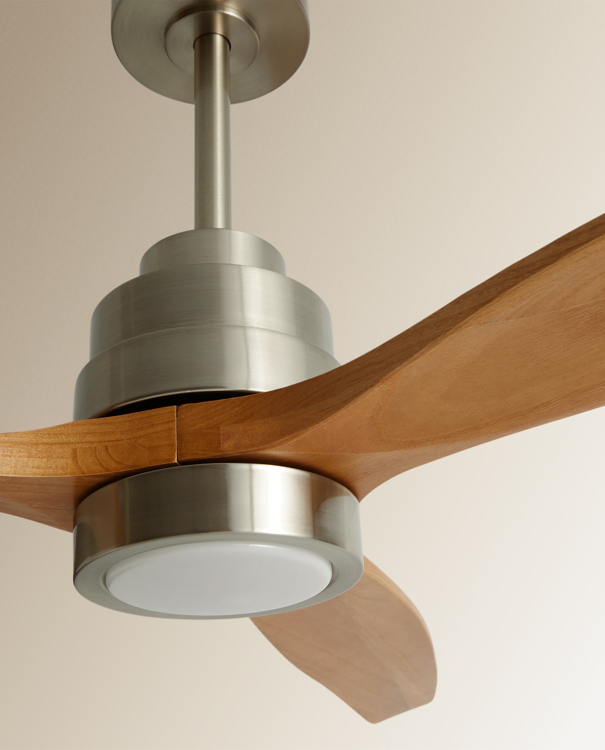 Ventoinha de Teto com Luz LED e Motor DC Manacor XL Natural-5