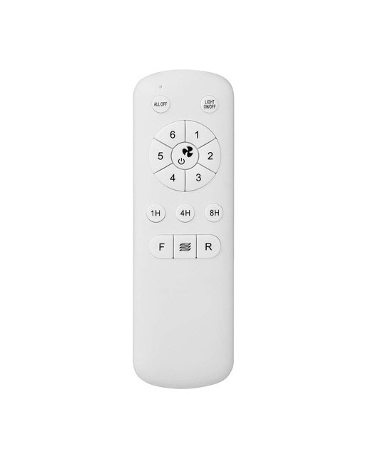 Ventoinha de Teto com Luz LED e Motor DC Fornells Branco-3