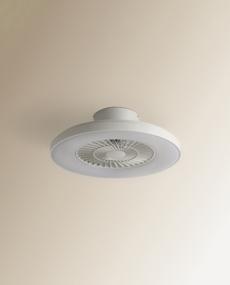 Ventoinha de Teto com Luz LED e Motor DC Ciudadela Branco-2