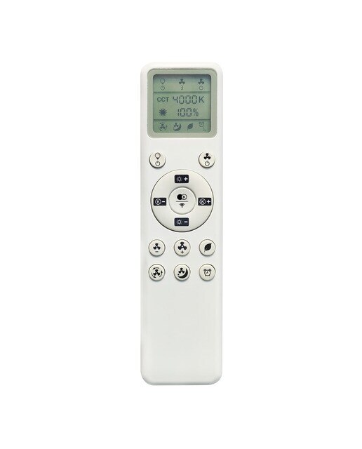Ventoinha de Teto com Luz LED e Motor DC Island Madeira-2