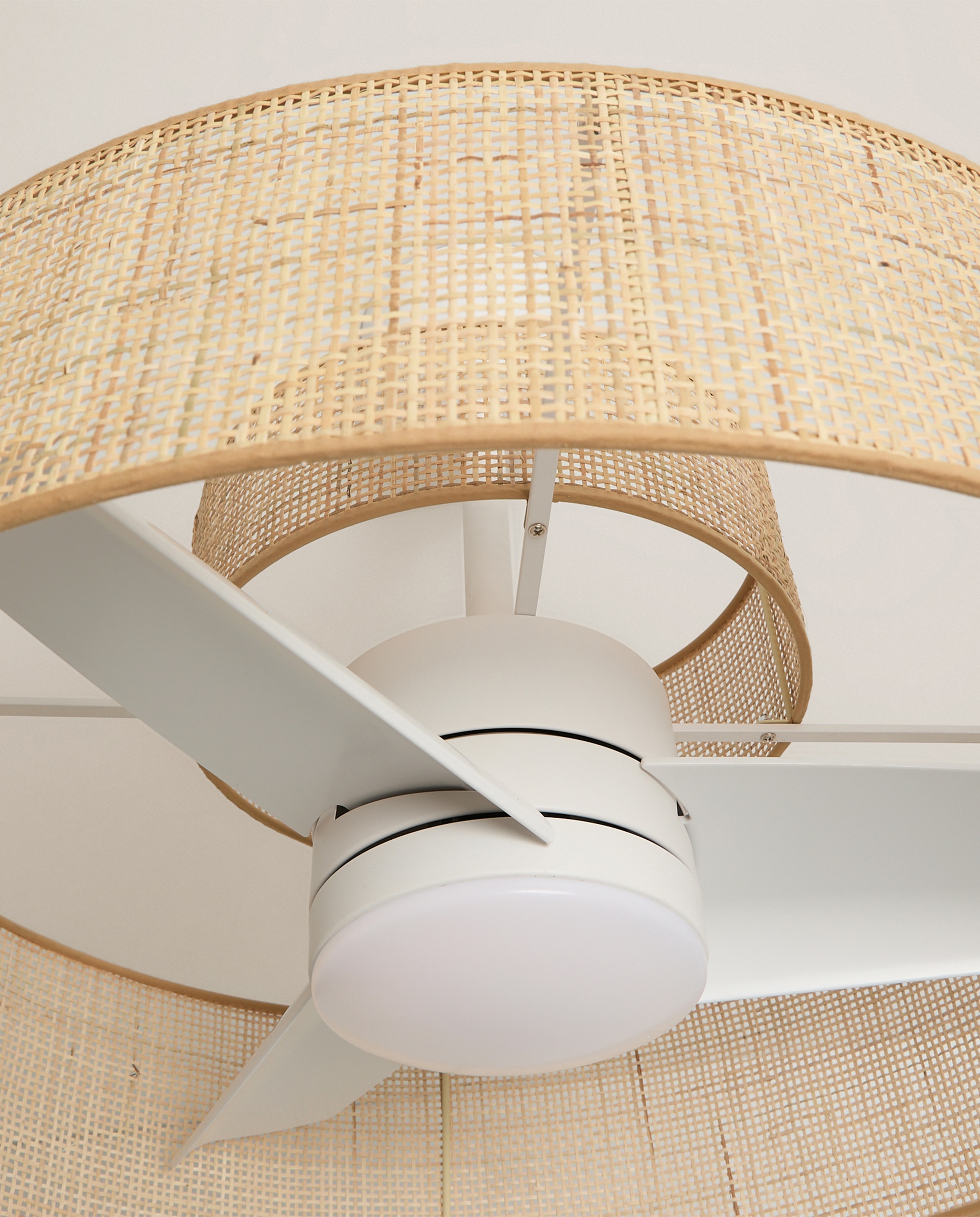 Ventoinha de Teto com Luz LED e Motor DC Nilo XL Natural-6
