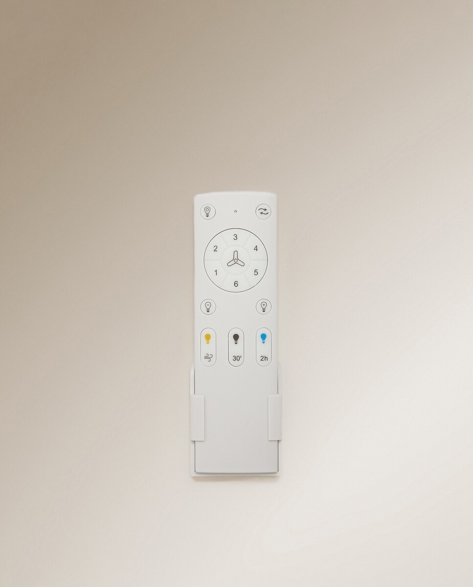 Ventoinha de Teto com Luz LED e Motor DC Nilo XL Natural-7