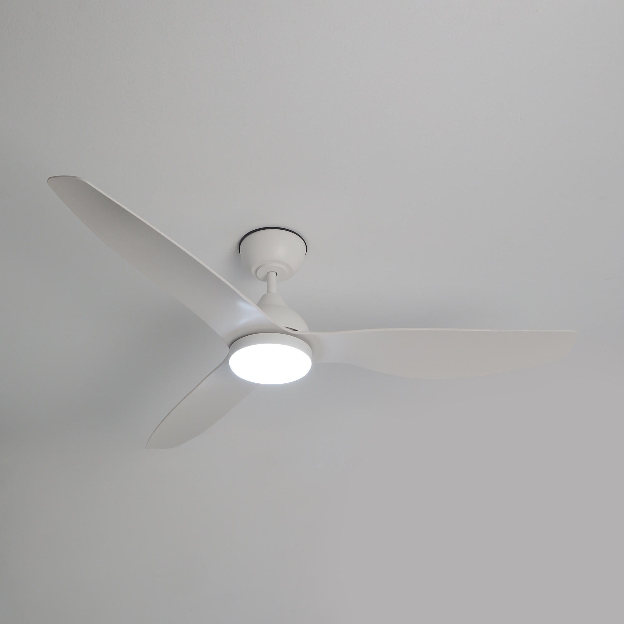 Ventoinha de Teto com Luz LED e Motor DC New Tull - Branco Branco-2