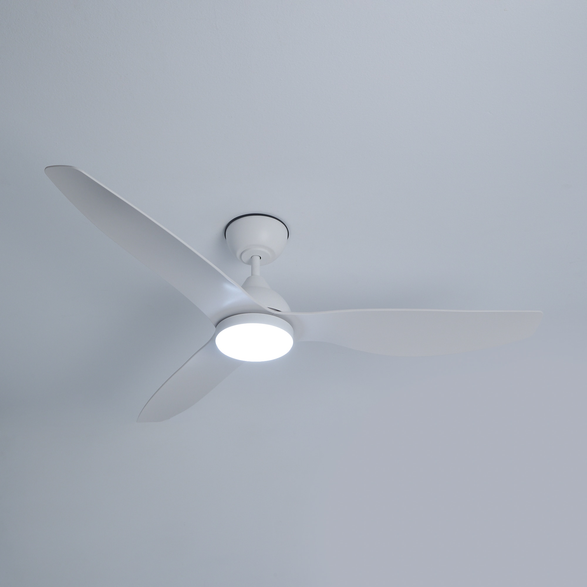Ventoinha de Teto com Luz LED e Motor DC New Tull - Branco Branco-3